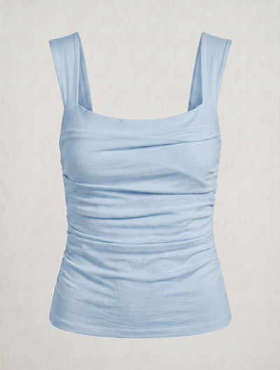 Aki Cami Top In Powder Blue