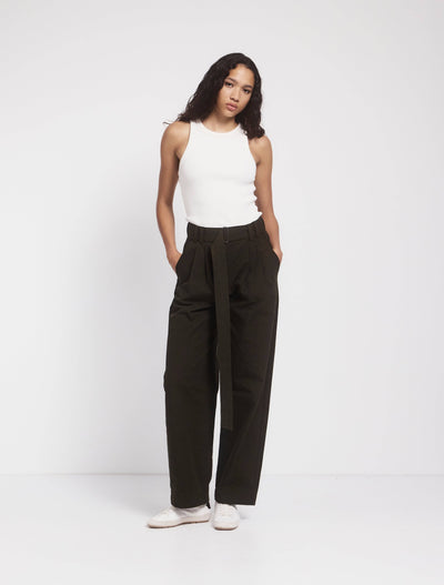 Tino Cargo Pant in Dark Olive