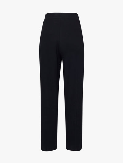 Flax Jersey Travel Pant in Black