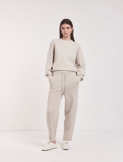 Dia Joggers in Oatmeal Melange