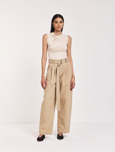Tino Cargo Pant in Taupe
