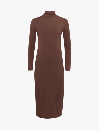 Cruz Dress In Chestnut
