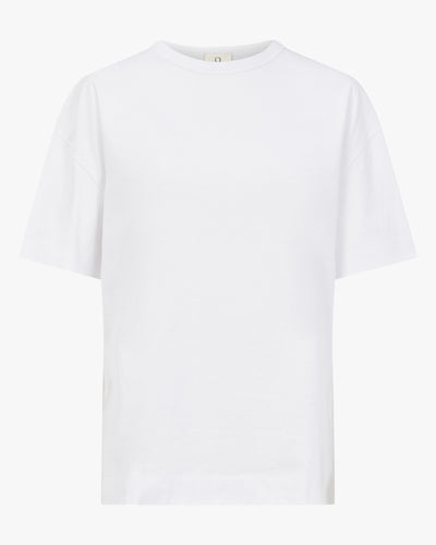 Classic Cotton Oversized T-Shirt in White