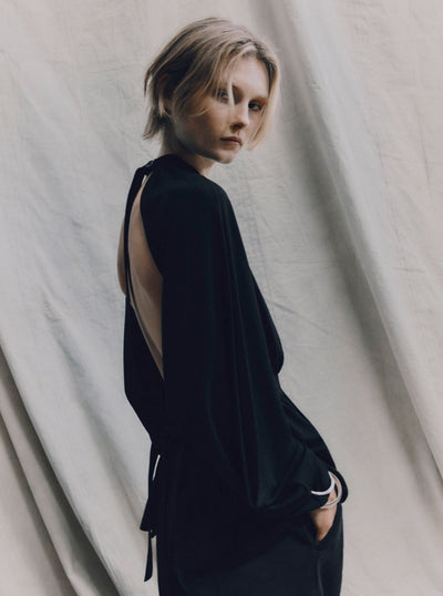 Nereus Blouson in Black