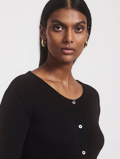 Kai Cardigan in Black