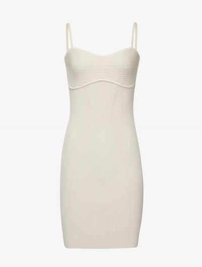 Deira Dress in Pale Magnolia