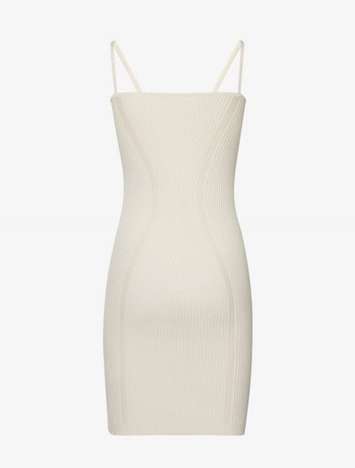 Deira Dress in Pale Magnolia