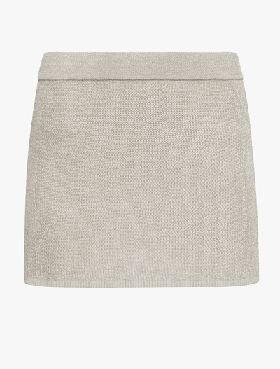 Ajla Mini Skirt In Magnolia Melange