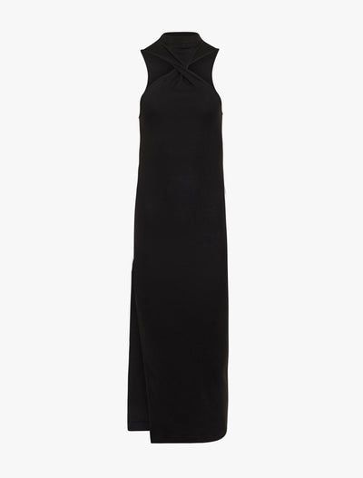 Vai Twist Tank Dress in Black
