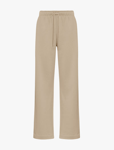 Straight Leg Sweatpant in Taupe
