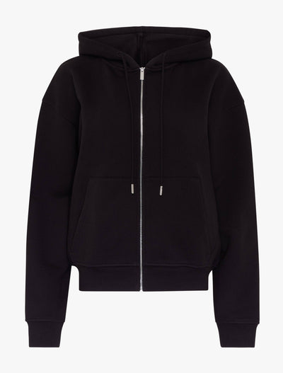 Classic Zip Hoodie in Black