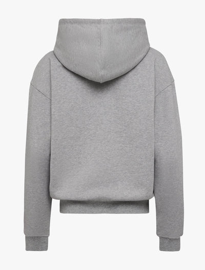 Classic Zip Hoodie in Grey Marl