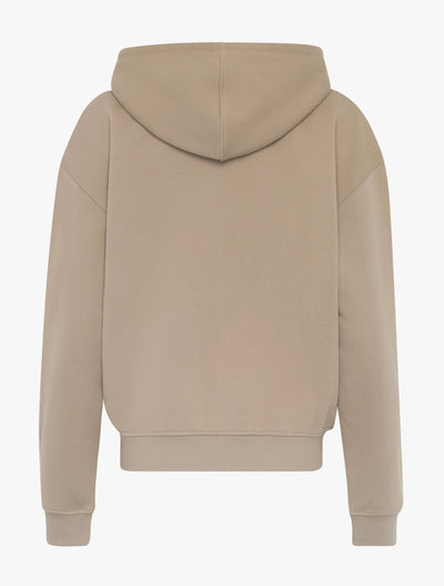 Classic Zip Hoodie in Taupe
