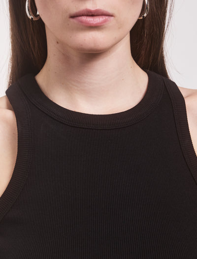Super Compact Rib Tank in Black