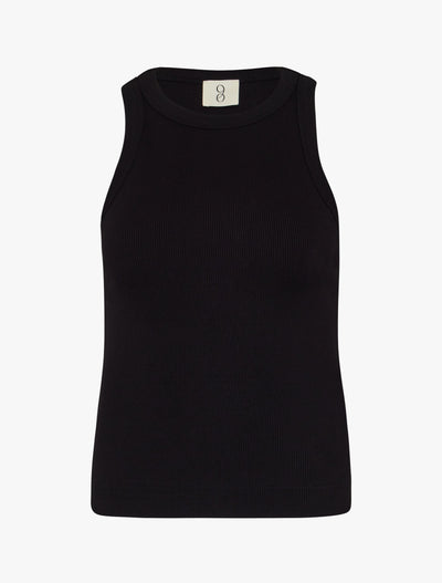 Super Compact Rib Tank in Black