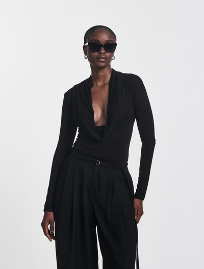 Anjea Reversible Top in Black