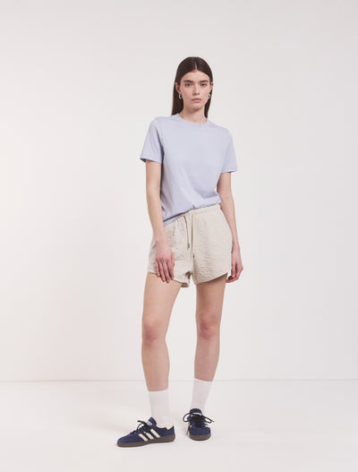 Classic Sweatshort in Oatmeal Melange