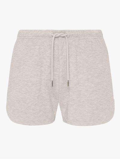 Classic Sweatshort in Oatmeal Melange
