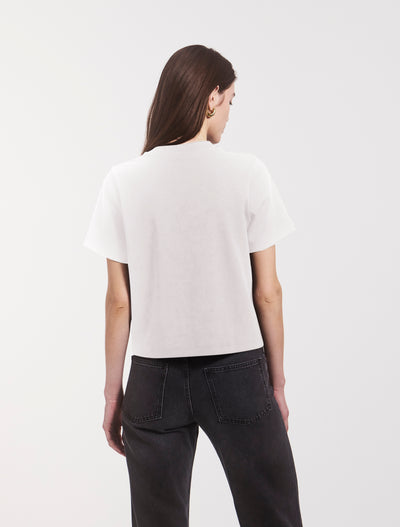 Signature T-shirt in White
