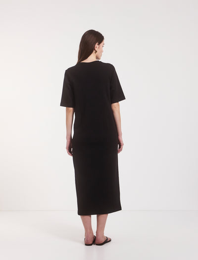 T-Shirt Dress in Black