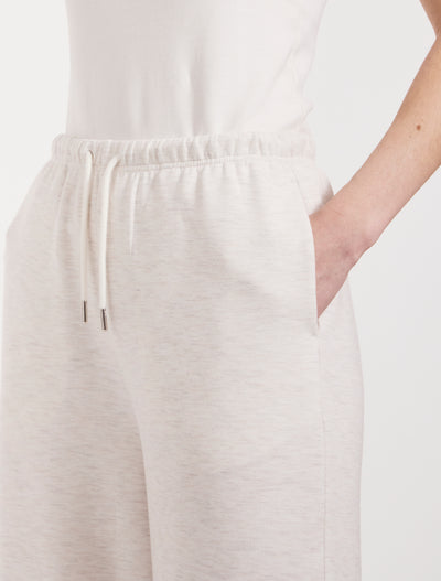 Classic Lounge Sweatpant in Oatmeal Marl