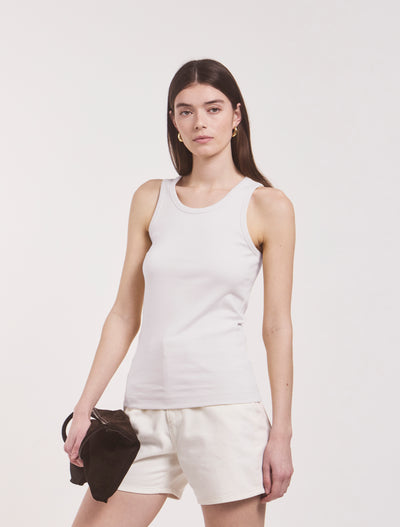 Signature Tank in White