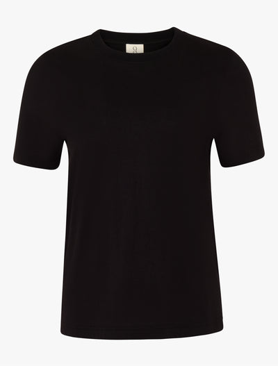 Classic Lightweight Cotton T-shirt in Black