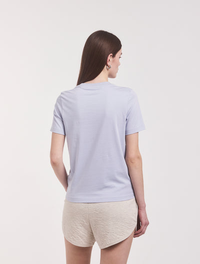 Classic Lightweight Cotton T-shirt in Sky