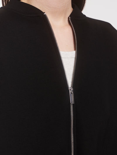 Classic Lounge Zip Jacket in Black