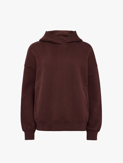 Oversized Hoodie in Bordeaux