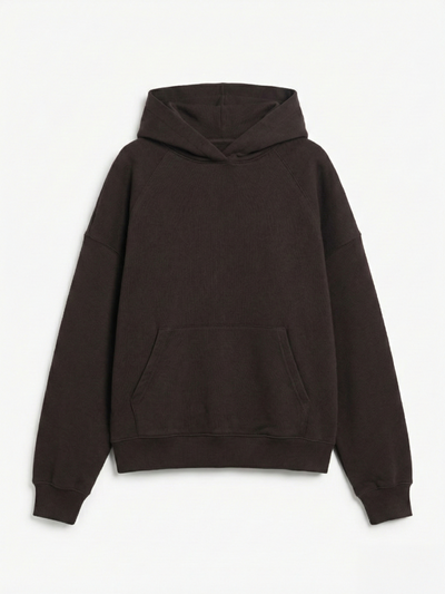 Oversized Hoodie in Bitter Chocolate