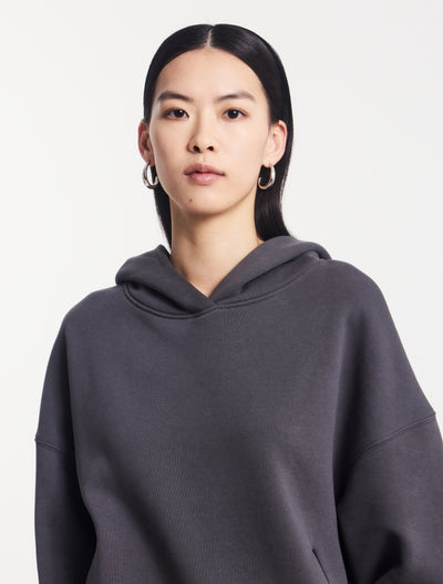 Oversized Hoodie in Magnet