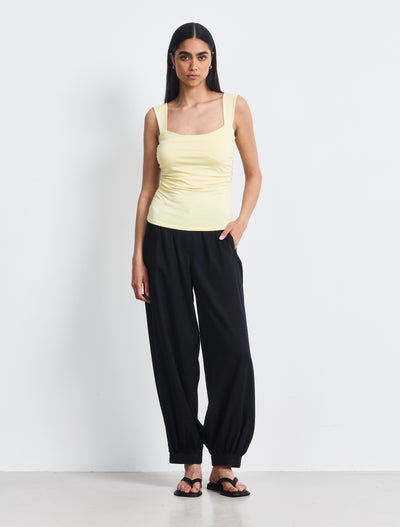Aki Cami Top In Lemon