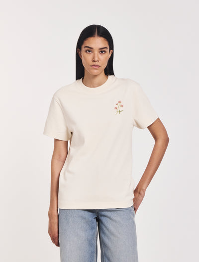 Earth Day T-Shirt in Cream