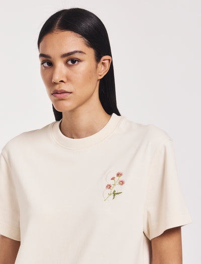 Earth Day T-Shirt in Cream