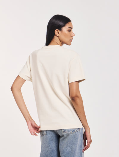 Earth Day T-Shirt in Cream