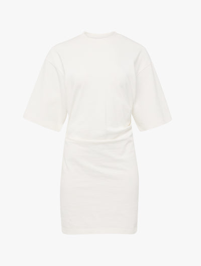 Raya T-Shirt Dress In Off White