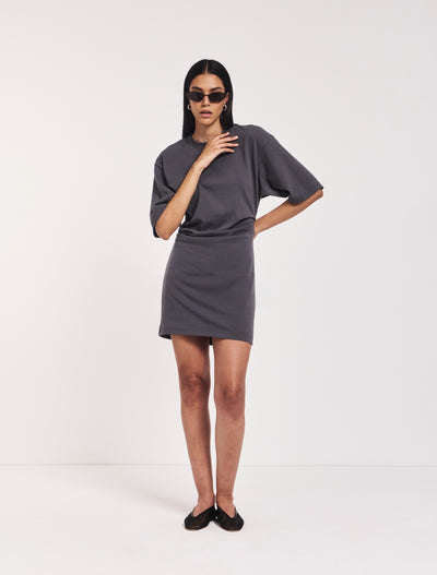 Raya T-Shirt Dress In Magnet
