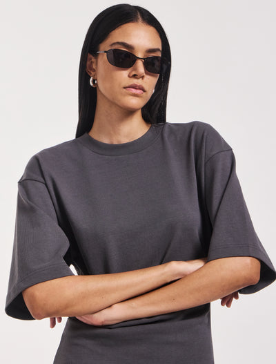 Raya T-Shirt Dress In Magnet