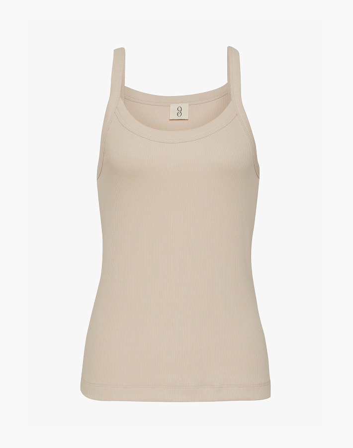 AVA TANK IN TAUPE