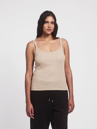 Ava Tank In Taupe