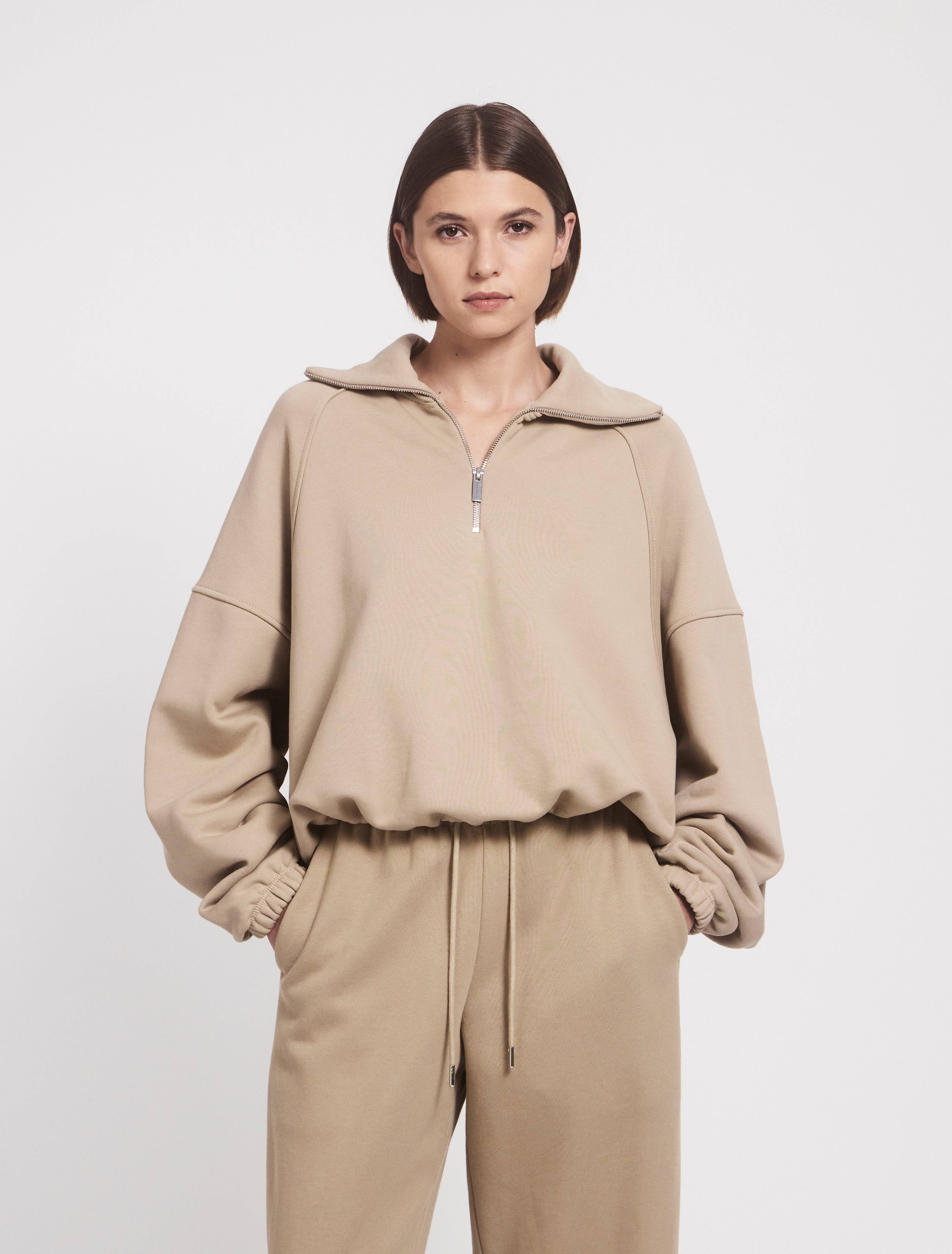 NINETY PERCENT 売れ筋商品|||ナインティパーセント パーカー・スウェットシャツ アウター レディース Sweatshirts White Ninety Percent Women's Sweatshirts