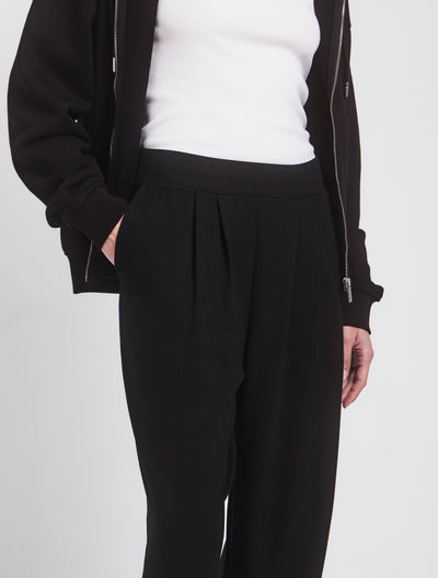 Flax Trousers in Black