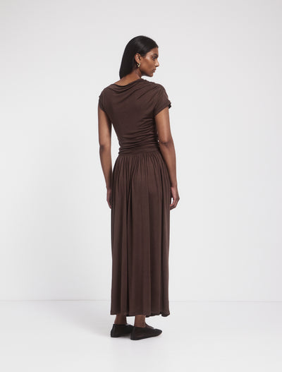 Priam Dress in Bracken