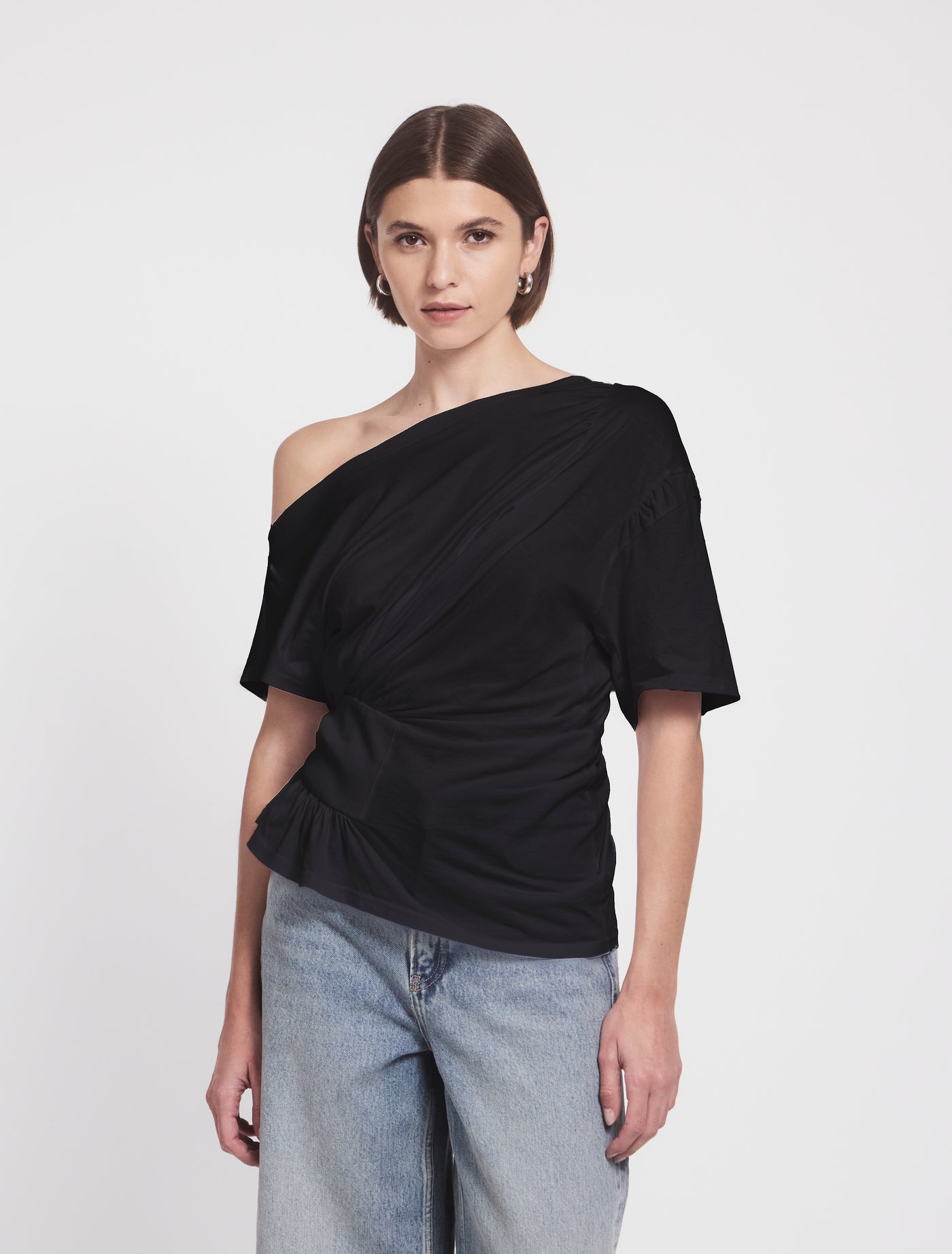 Agathi Top in Black