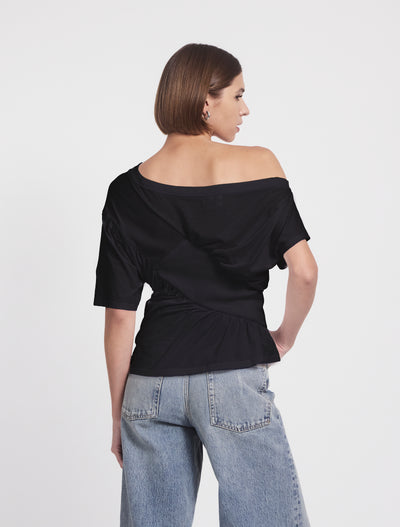 Agathi Top in Black