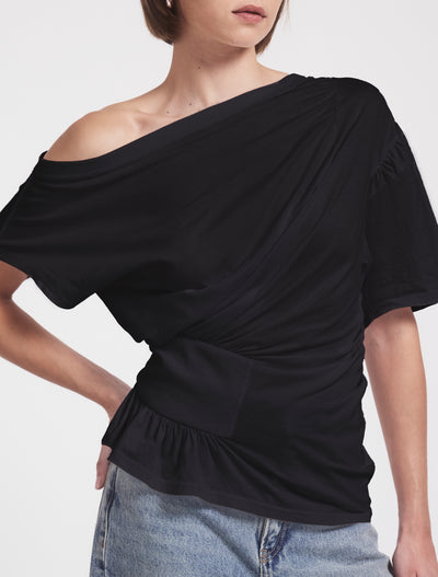 Agathi Top in Black