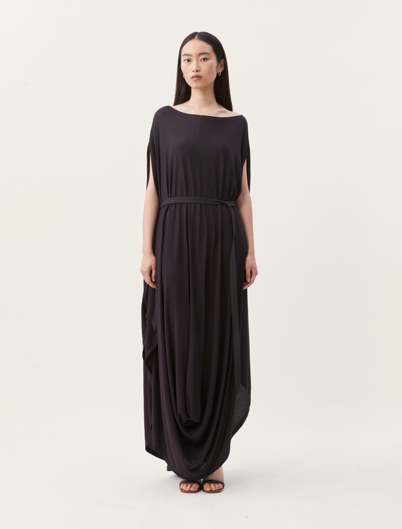 Ares Dress in Obsidian