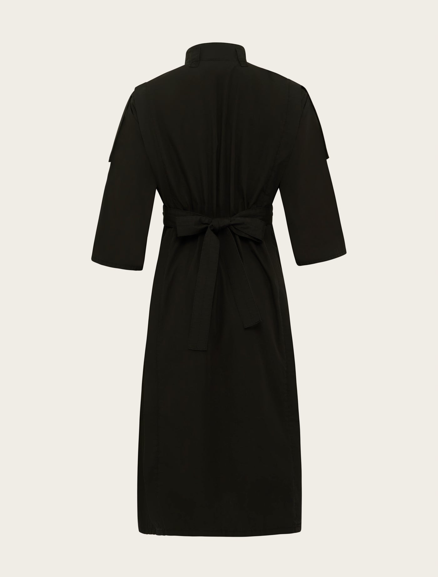 Pavo Dress in Obsidian
