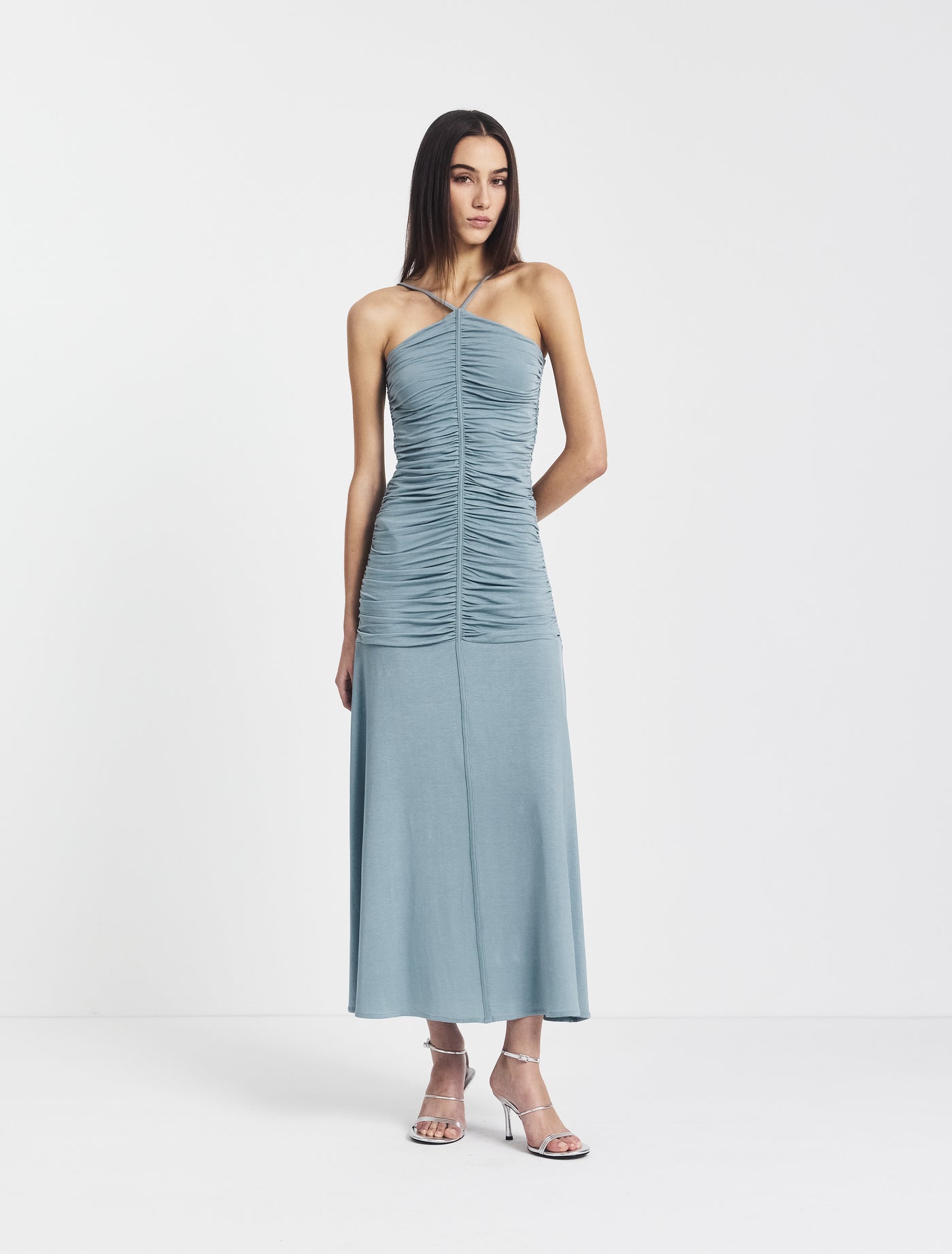 Ocarina Dress in Powder Blue